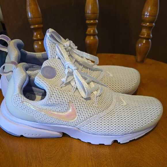 Nike Shoes - Nike White and Purple Sneakers